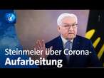 Steinmeier fordert Aufarbeitung der Corona-Pandemie