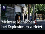 Syrien: Explosionen in Damaskus während Macron-Besuch