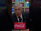 Ancelotti se planta: "Nunca más vamos a jugar un partido sin tener 72 horas de descanso" #realmadrid
