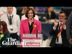 British people ‘have chosen change’, says first Labour MP to win seat