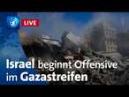 Israel beginnt neue Bodenoffensive im Gazastreifen | tagesschau24