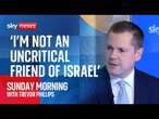 Robert Jenrick: 'I'm not an uncritical friend of Israel'