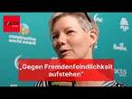 Siegerin mit Klartext: „Gegen Fremdenfeindlichkeit aufstehen”