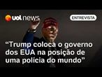 Trump quer unilateralismo; mundo está em transição muito perigosa em escala mundial, diz professor