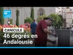 Canicule en Espagne : le pic de chaleur montre à 46 degrés en Andalousie • FRANCE 24