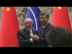 Presidente chinês apoia Lula na oposição à ‘interferência externa’ | AFP