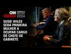 Susie Wiles será primeira mulher a ocupar cargo de chefe de gabinete nos EUA | CNN NOVO DIA