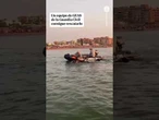 Un caballo corre hacia el mar desbocado y cunde el pánico en Sanlúcar de Barrameda (Cádiz) #Caballo