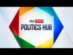 Watch live: Politics Hub | UK sends 'deliberate' message to Ukraine