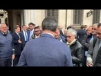 Salvini scherza con un sostenitore palermitano a Palazzi Chigi: Lo vuoi sto Ponte, sì?