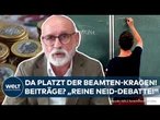 BUNDESTAG: Linnemann fordert Beamten-Stopp und mehr Rentenbeiträge! Eine zu teure "Neid-Debatte"?