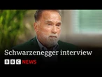 Arnold Schwarzenegger says “stop whining” about Trump's climate policy and "take action" | BBC News