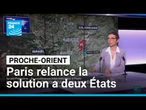 À Paris, un sommet pour relancer la perspective d'une solution à deux États • FRANCE 24
