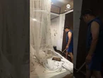 Hundreds of moths flood Thailand hotel room