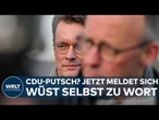 SPEKULATIONEN ÜBER "KANZLERTAUSCH": Hendrik Wüst bezieht klar Stellung! Unterstützung für Merz