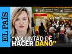 RENFE | Pilar Alegría, sobre el supuesto sabotaje: "Había una clara voluntad de hacer daño"