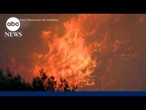 Hundreds of thousands forced to evacuate in Europe from raging wildfires