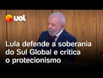 Lula assina acordos com a Nigéria, defende a soberania do Sul Global e alfineta Donald Trump