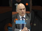 Moraes diz que “não é função de deputado fazer lobby contra o país”