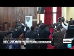 RD Congo: l'ex-ministre Constant Mutamba condamné à trois ans de travaux forcés • FRANCE 24