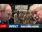 UKRAINE-KRIEG: Hochspannung vor USA-Russland-Gipfel - Kann Trump Kriegsherren Putin stoppen? | LIVE