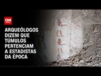 Túmulos com mais de 3 mil anos foram encontrados no egito | CNN PRIME TIME