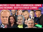 Hity w sieci. Mazurek o Tusku. Orka Stanowskiego. Korwin gasi Biedronia. Giertych atakuje Czarnka