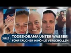 TÖDLICHER TAUCHGANG AUF DEN MALEDIVEN: Fünf Italiener verschwinden – Bergung wird lebensgefährlich!