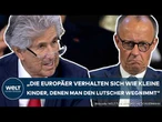 USA: Merz teilt gegen Trump aus! Repubikaner Weinberg keilt zurück! "Europa soll aufhören zu weinen"