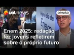 Enem 2025: tema de redação fez jovens refletirem sobre políticas públicas e próprio futuro | Análise