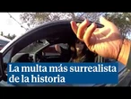 Multada por usar el móvil con la mano derecha y la mujer lo niega mostrando su muñón al policía