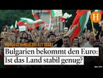 Eurozone wächst in 2026 – doch Bulgarien muss bis dahin noch Probleme lösen