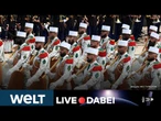 NATIONALFEIERTAG IN FRANKREICH: Macron lässt Legion marschieren - Militärparade in Paris | LIVE