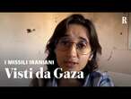 Rita Baroud, i MISSILI dell'Iran visti da GAZA: 