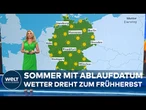 DEUTSCHLAND-WETTER: Sommer-Endspurt mit bis zu 32 Grad! Tiefdruck bringt Wettersturz