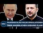 PUTINS KRIEG: Waffenstillstand mit Russland? Wilde Spekulationen über überraschenden Ukraine-Plan!