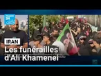 Iran : grande prière pour les funérailles d'Ali Khamenei à Téhéran • FRANCE 24