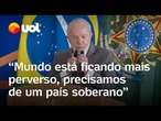 Lula exalta soberania nacional sem citar Trump durante premiação: 'Mundo está ficando perverso'