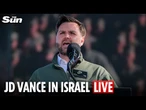 LIVE: JD Vance speaks in Israel as US troops monitor Gaza ceasefire deal