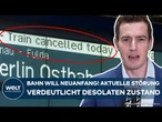 DEUTSCHE BAHN: Krisenkonzern kündigt Neuanfang an – doch aktuelle Störung zeigt desolaten Zustand