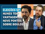 Eleições SP: Nunes tem vantagem de nove pontos sobre Boulos a quatro dias do segundo turno