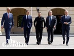 Starmer and Zelenskyy speak at European strategy conference – watch live