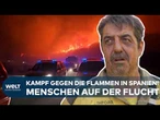 WALDBRÄNDE IN SPANIEN: Orte bei Aragón evakuiert! Tausende Hektar zerstört!
