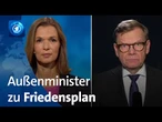 „Sind in der besten Phase“ – Wadephul zu Verhandlungen von Israel und Hamas | tagesthemen interview
