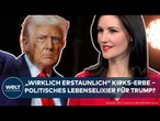 TURNING POINT USA : Kirk-Erbe als Trumps politisches Lebenselixier? Brisantes Detail macht hellhörig