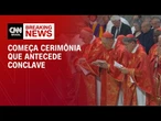Missa que antecede conclave é celebrada na Basílica de São Pedro | CNN NOVO DIA
