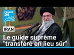 Le guide suprême d'Iran "transféré en lieu sûr" suite à la mort présumée du chef du Hezbollah