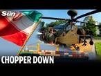 US helicopter crashes near Strait of Hormuz as Trump vows 'total victory' over Iran within days