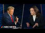 Watch the first debate between Harris and Trump in 3 minutes