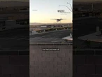 Plane makes emergency landing on Las Vegas street shortly after takeoff